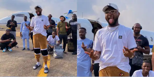 Davido reportedly scams fans in Jos after collecting money for a show and he did not show up